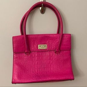 Orchard Valley Sinclair Pink Leather Shoulder Bag